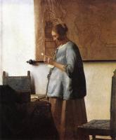 Vermeer, Jan - Woman in Blue Reading a Letter